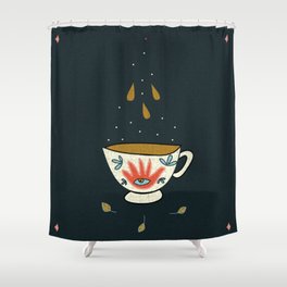 Tea cup magic Shower Curtain