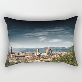 View of Florence in Italy Rectangular Pillow