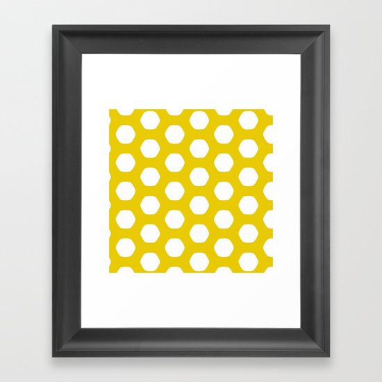 Paulsen Yellow Framed Art Print
