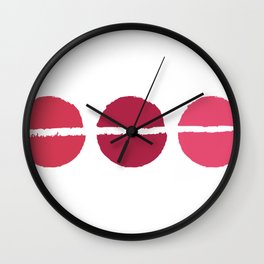 3 circules Wall Clock