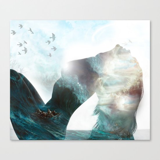 Inner Storm Canvas Print