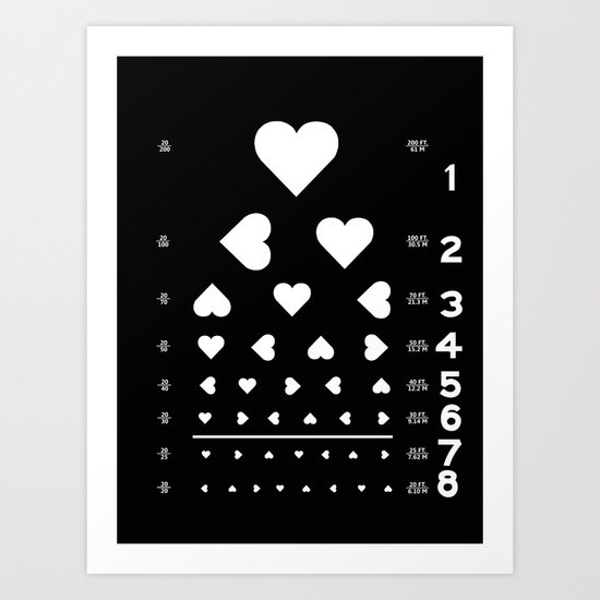 Can you see the love? Art Print