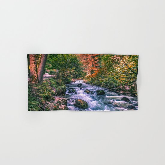 Mountain river Hand & Bath Towel