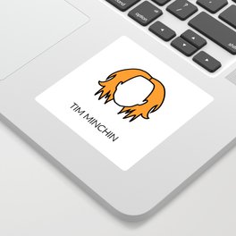 No Face Minchin - Tim Minchin Sticker