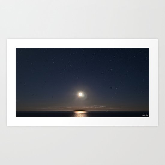 Moon Rising Art Print