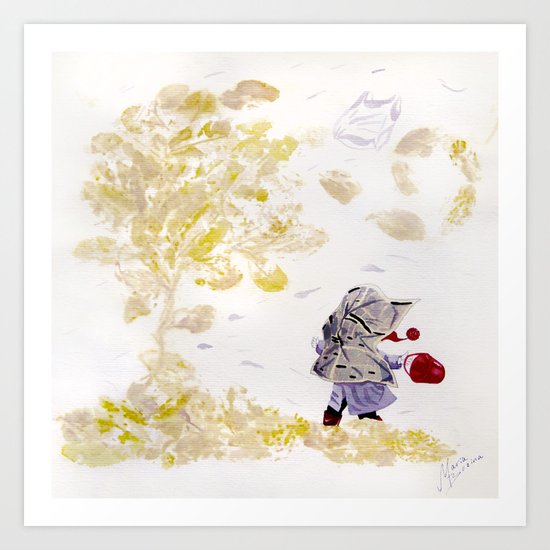 Wind Art Print