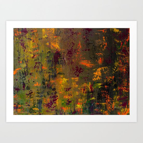 Autumn fantasy Art Print