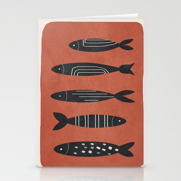 Fishes 05 Stationery Cards