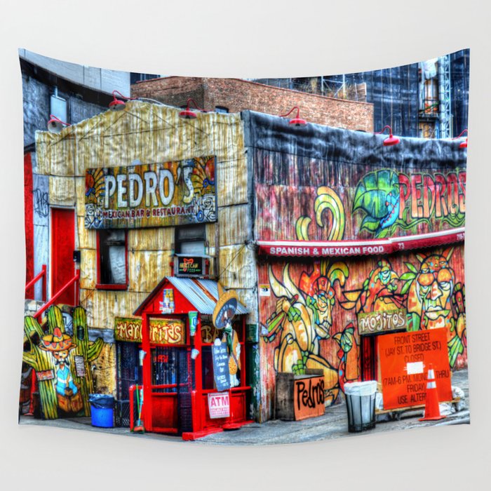 Mexican  Bar Wall Tapestry