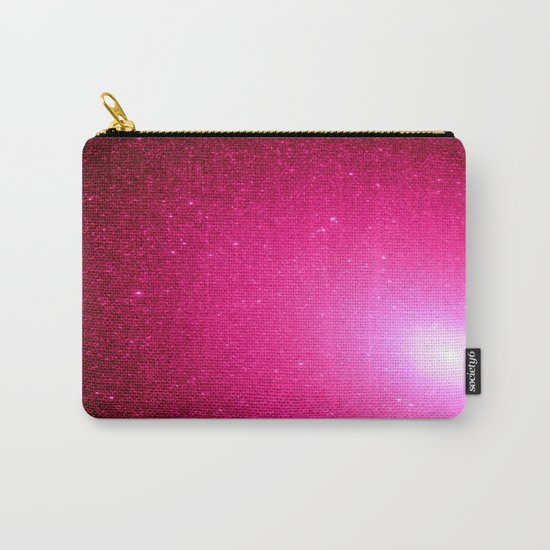 Pink Stars Carry-All Pouch