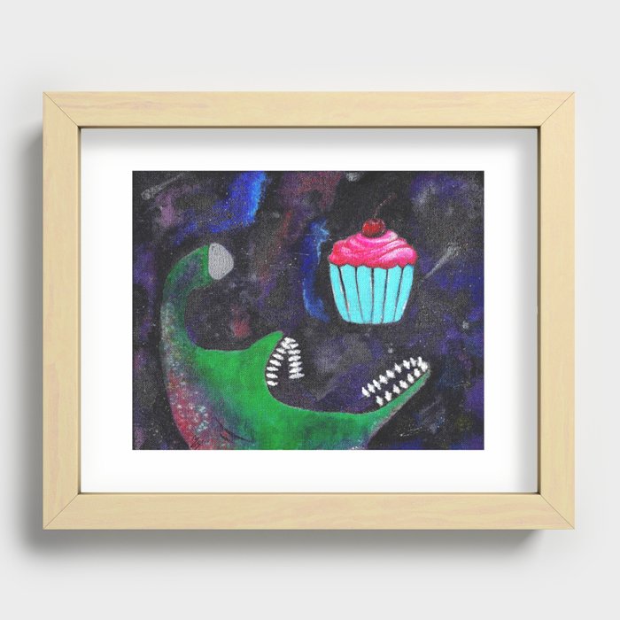 Space Cake Recessed Framed Print