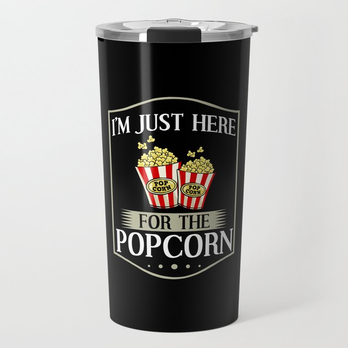 Popcorn Machine Movie Snack Maker Travel Mug
