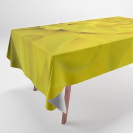 Yellow Dahlia Clearview Daniel Tablecloth
