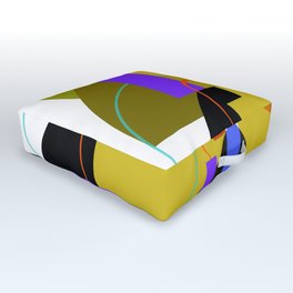 Simple Pleasures Outdoor Floor Cushion | Impactful, Bold, Clean, Originaldesign, Contemporary, Minimalist, Digitallymastered, Graphicdesign 