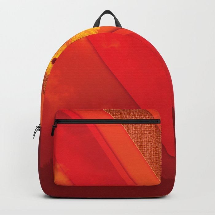 Warm Diagonal Backpack