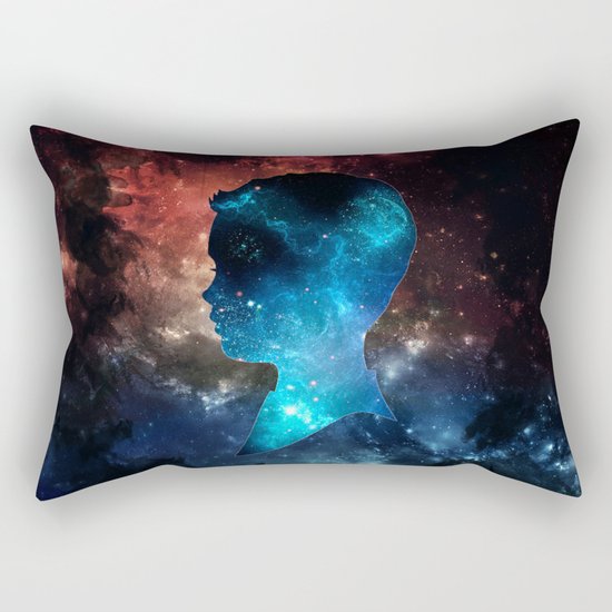 Brain Space Rectangular Pillow