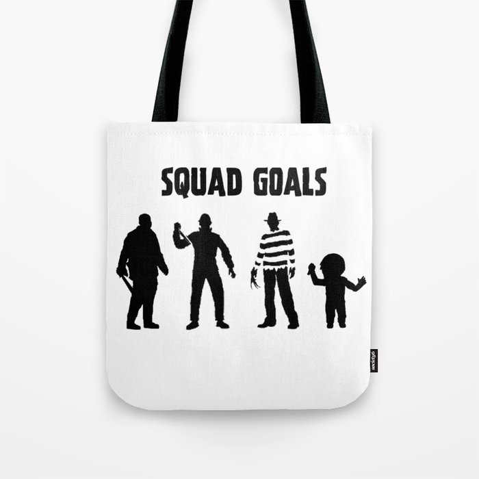 Horror Squad Goals Tote Bag