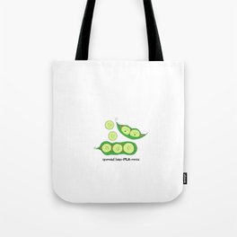 sweet peas Tote Bag