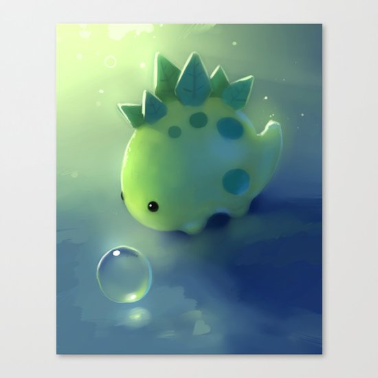 mini dino Canvas Print