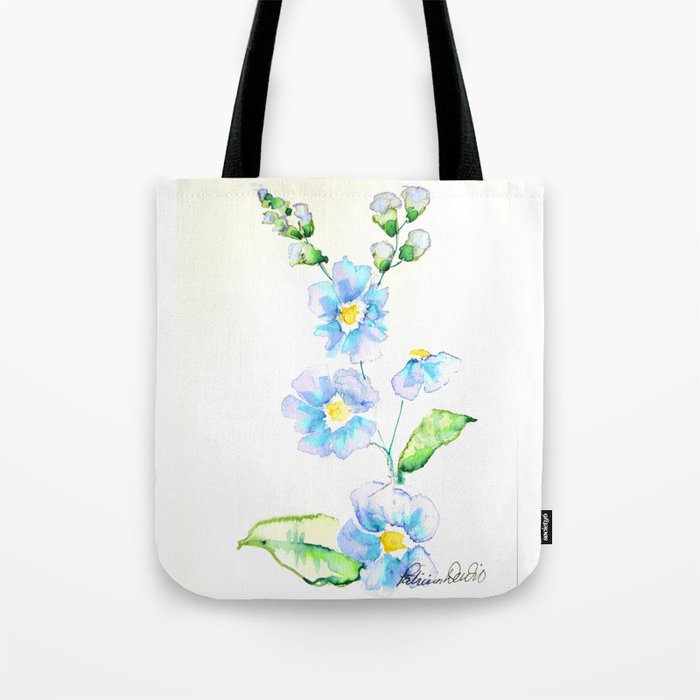 A Sprig of Forget Me Nots Tote Bag