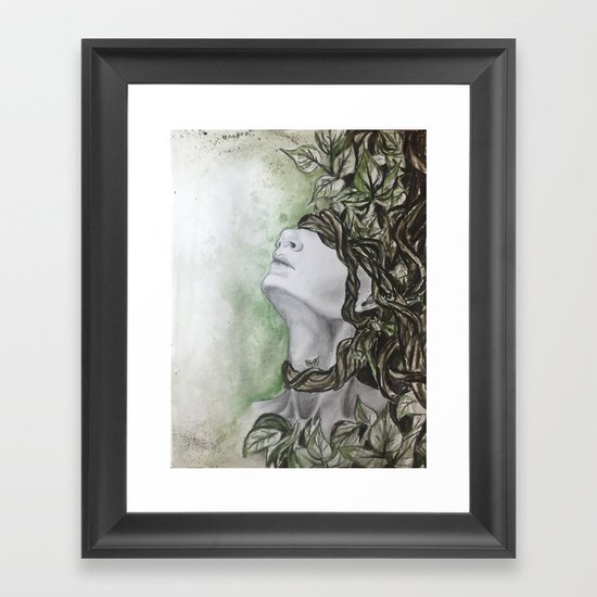 Overgrown Framed Art Print