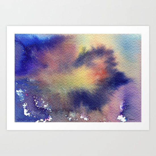 This Way Up Art Print
