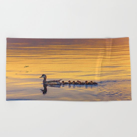 Adorable family Beach Towel