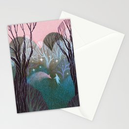 Spirits in the Forest Stationery Card