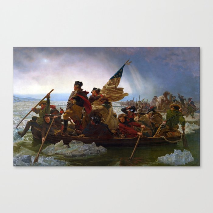 Washington Crossing the Delaware by Emanuel Leutze (1851) Leinwanddruck Washington Crossing the Delaware by Emanuel Leutze (1851) Leinwanddruck
