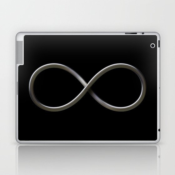 Infinity symbol Laptop & iPad Skin