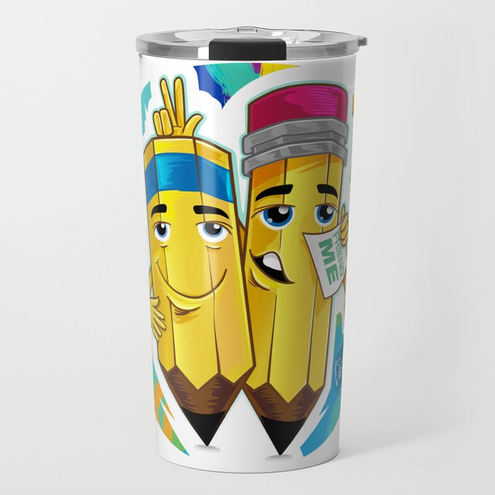 Pencil Buddies Travel Mug