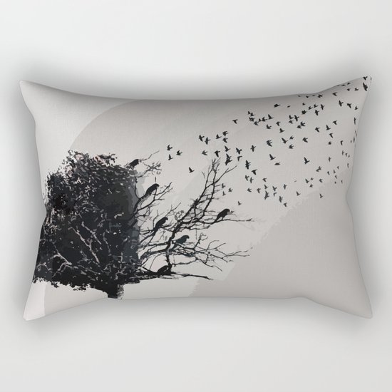 Forgotten tree Rectangular Pillow