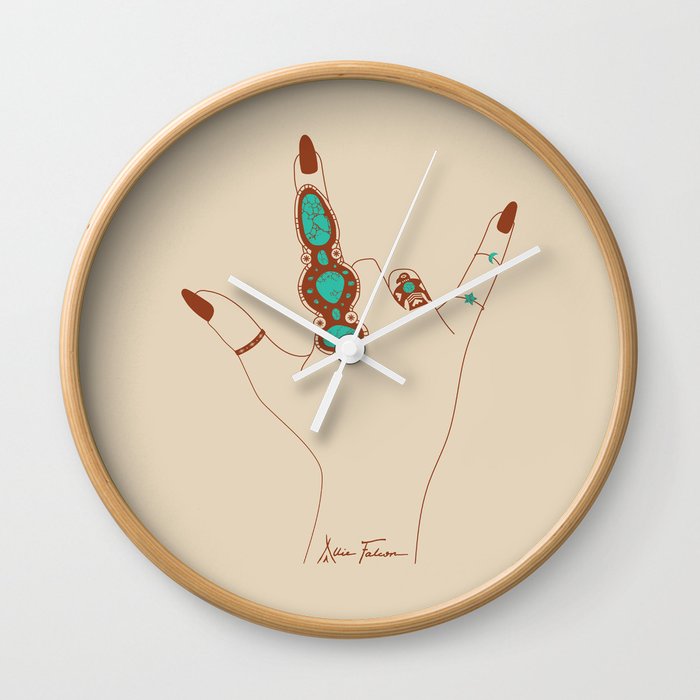 Love Language Wall Clock