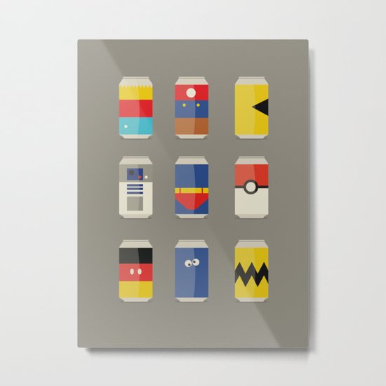 Pop Culture Metal Print