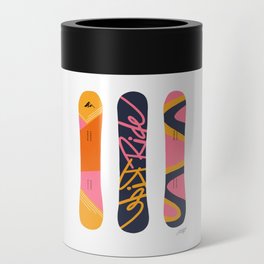 Snowboards (Retro Palette) Can Cooler