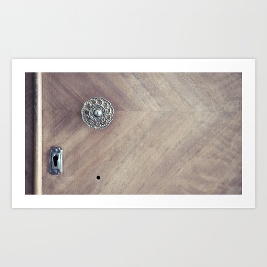 under lock and key... Art Print