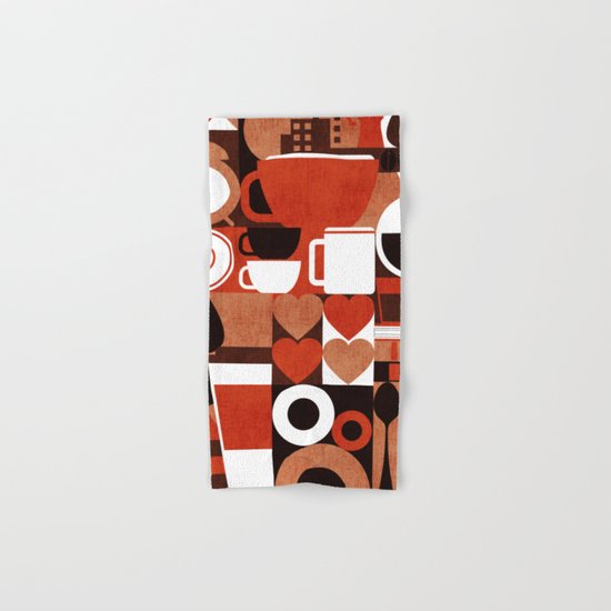 Coffee Story Hand & Bath Towel