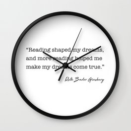Reading shaped my dreams, and more reading Wall Clock