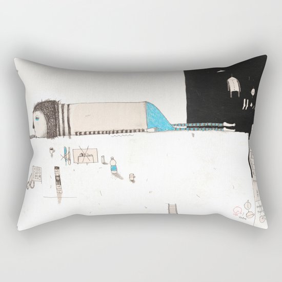 Forgive yourself and move on from your mistakes. Rectangular Pillow