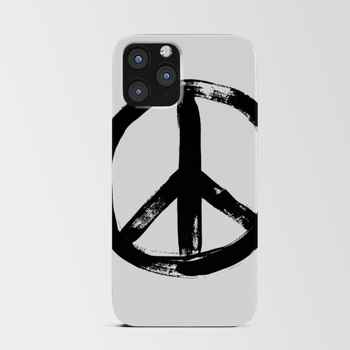 Grunge Peace Symbol iPhone Card Case