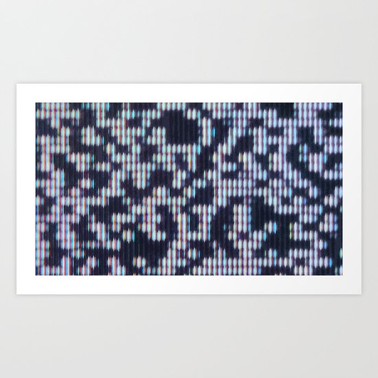 Painted Attenuation 1.2.3 Art Print