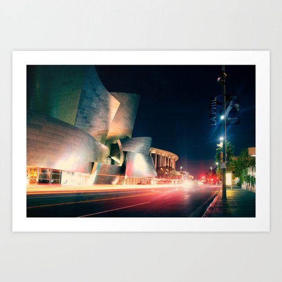 Walt Disney Concert Hall Art Print