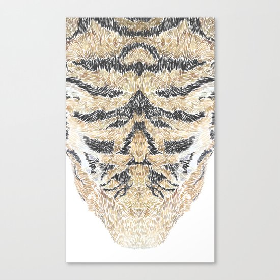 Tiger Head Canvas Print