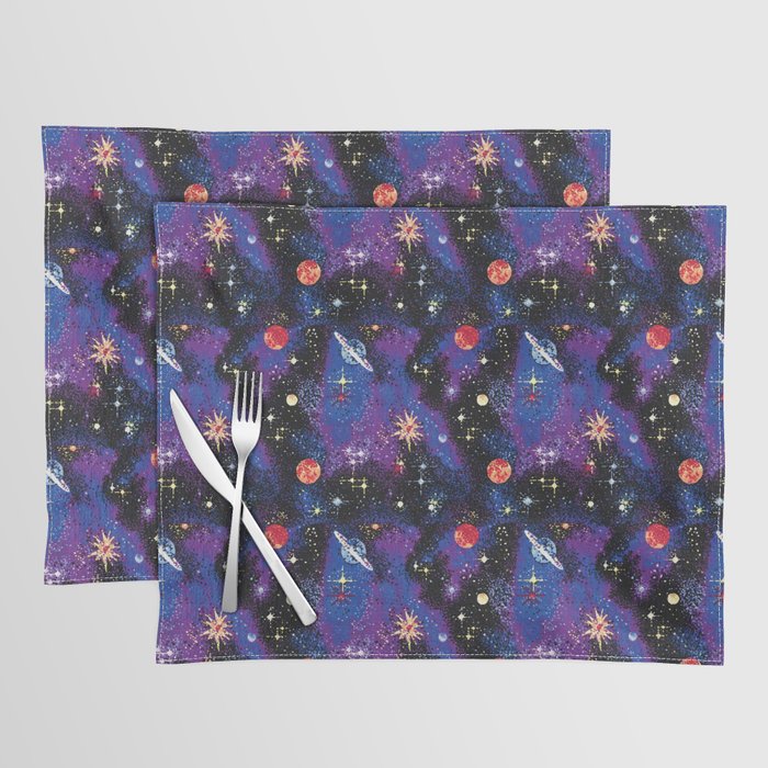 Out of This World Carpet Pattern Placemat