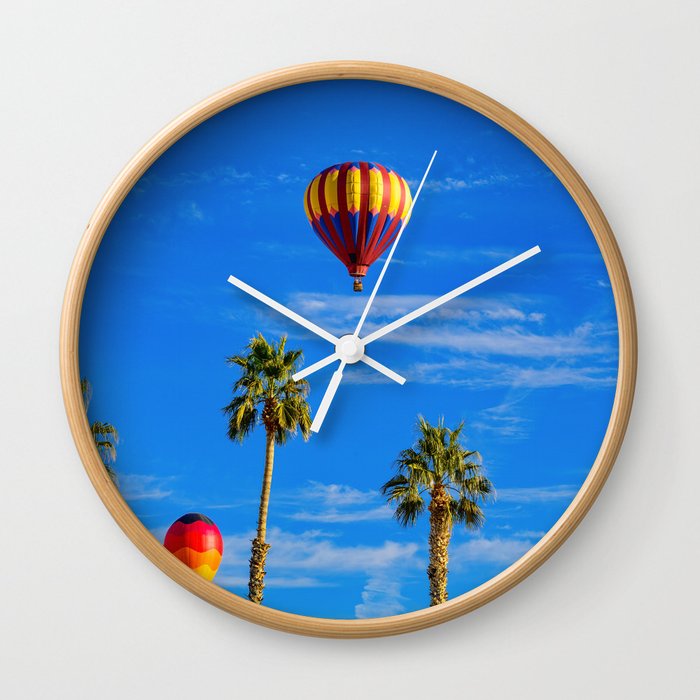 6822 Hot Air Balloon Festival - Southern Nevada Wall Clock