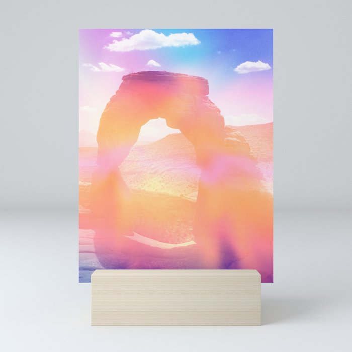 Rainbow Arches National Park Mini Art Print