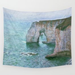 Claude Monet, French, 1840-1926 Manne-Porte, Etretat Wall Tapestry
