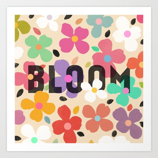 Bloom by Galaxy Eyes & Garima Dhawan Art Print