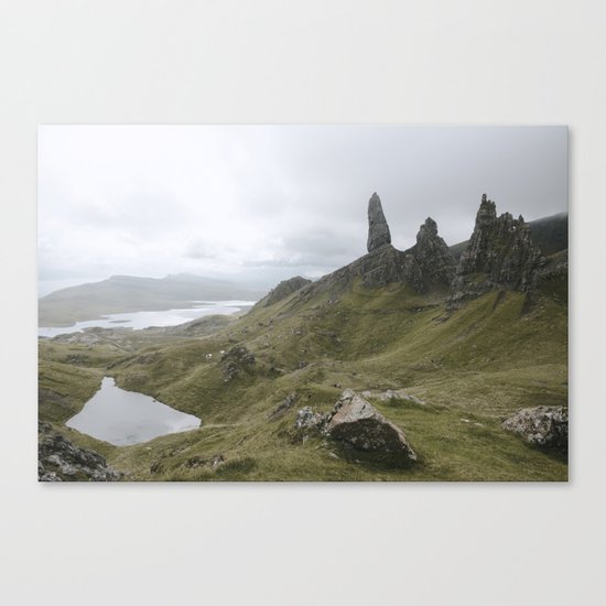 The Old Man of Storr - Landscape Photography Canvas Print