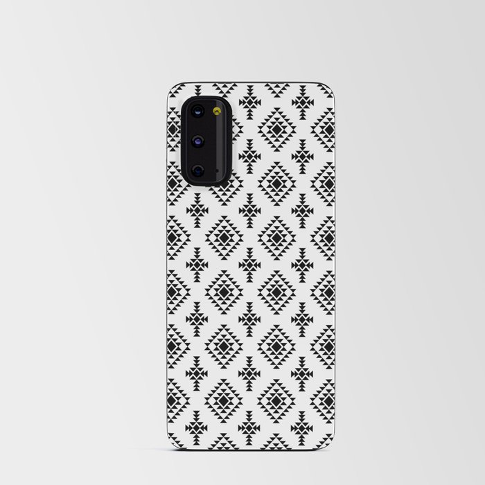 Black Native American Tribal Pattern Android Card Case